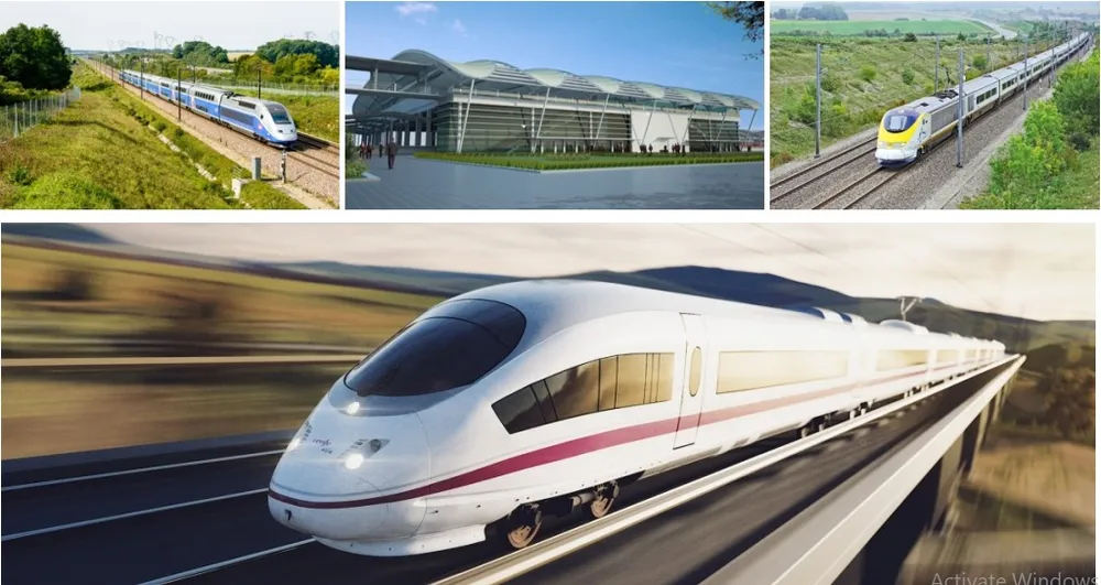 Bộ GTVT đến 5 quốc gia học làm đường sắt tốc độ cao ảnh 1 Việt Nam đang dự kiến đầu tư đường sắt tốc độ cao Bắc - Nam với vận tốc 350km/h. Ảnh: N.PHONG
