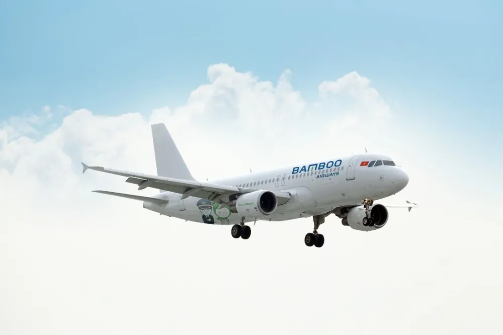 Bamboo Airways đón máy bay mới phục vụ khách dịp Tết ảnh 1 Bamboo Airways thuê thêm máy bay để phục vụ hành khách đi lại dịp Tết.