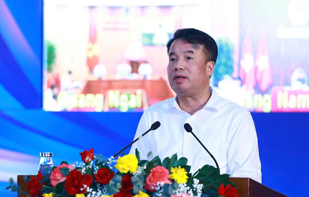 Tổng Giám đốc BHXH Việt Nam Nguyễn Thế Mạnh phát biểu tại hội nghị. Ảnh: N.DUY tri-tue-nhan-tao.jpg