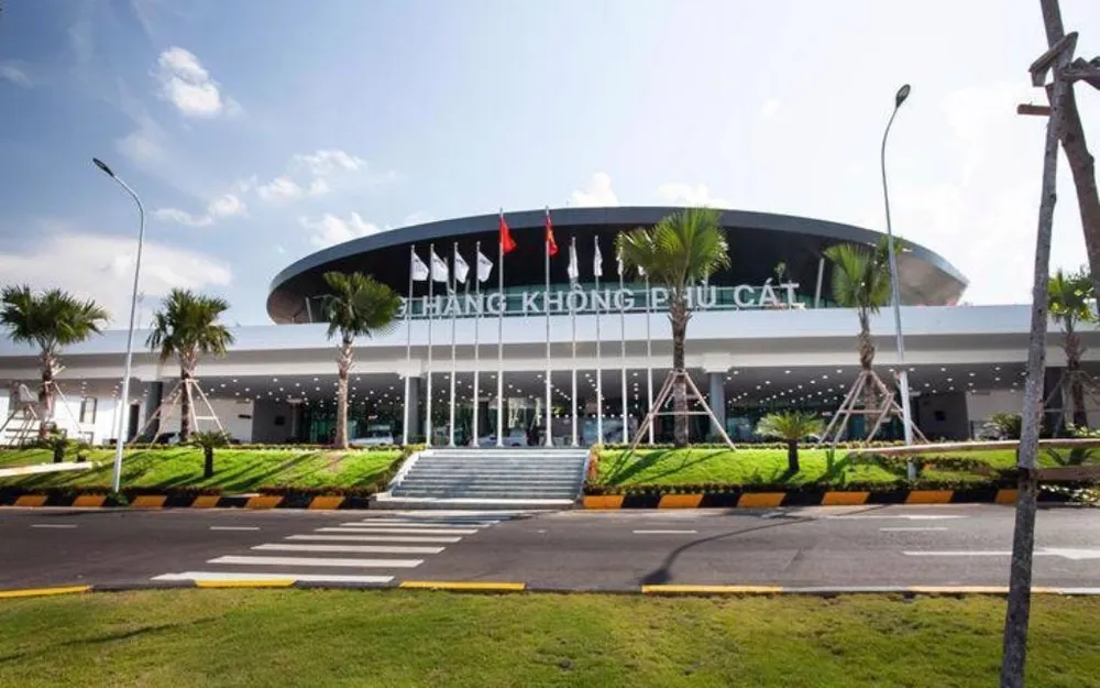 Sân bay Phù Cát. Ảnh: CAA