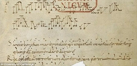 Bản nhạc cổ xưa nhất thế giới được tìm thấy sau 1.100 năm