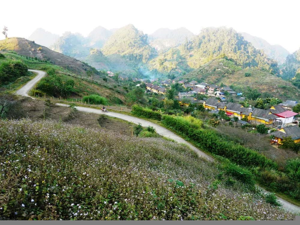 Ngắm 50 nhà sàn người Thái tái định cư thủy điện Sơn La ảnh 2