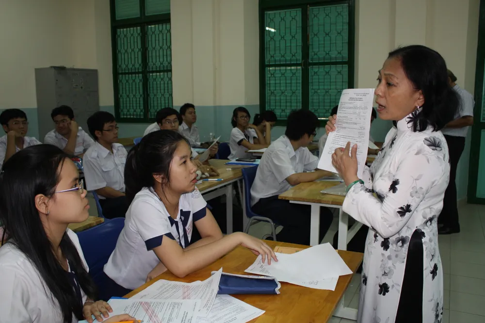 Thí sinh được lợi với thang điểm 20? ảnh 1 Thí sinh được lợi với thang điểm 20? ảnh 1