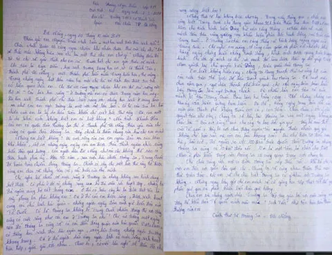 Bức thư xúc động của cô học trò nhỏ về Hoàng Sa ảnh 3 Bức thư xúc động của cô học trò nhỏ về Hoàng Sa ảnh 3