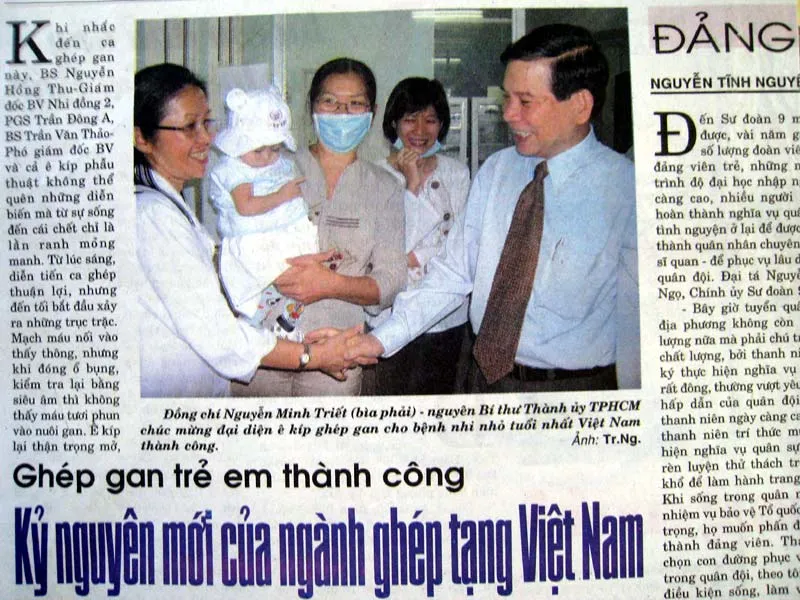 Võ Văn Kiệt, Sáu Dân, trí thức, Nguyễn Minh Triết, ghép gan, Trần Đông A Võ Văn Kiệt, Sáu Dân, trí thức, Nguyễn Minh Triết, ghép gan, Trần Đông A