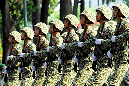 Lễ diễu binh, diễu hành kỷ niệm 30/4 ảnh 14 Lễ diễu binh, diễu hành kỷ niệm 30/4 ảnh 14