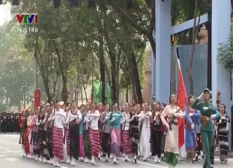 Lễ diễu binh, diễu hành kỷ niệm 30/4 ảnh 15 Lễ diễu binh, diễu hành kỷ niệm 30/4 ảnh 15