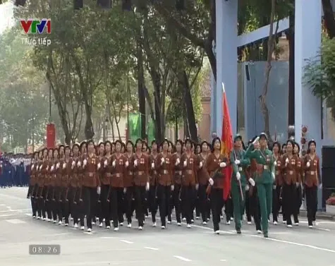 Lễ diễu binh, diễu hành kỷ niệm 30/4 ảnh 17 Lễ diễu binh, diễu hành kỷ niệm 30/4 ảnh 17