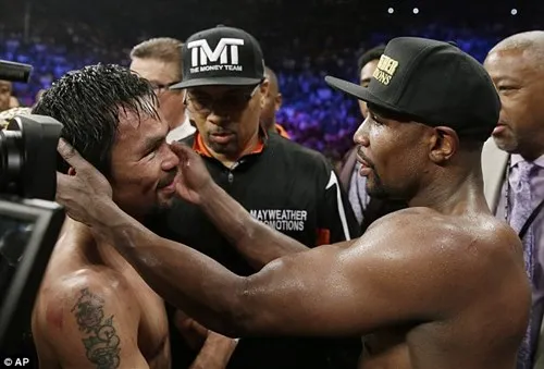 Mayweather lên mặt, gọi Pacquiao là “kẻ hèn nhát“ ảnh 1