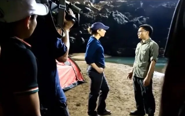 Truyền hình ABC trực tiếp chương trình Good Morning America từ hang Sơn Đoòng như thế nào? ảnh 8