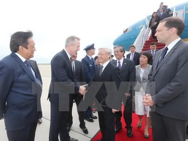 Tổng Bí thư Nguyễn Phú Trọng tiếp Đại diện Thương mại Hoa Kỳ ảnh 1 Tổng Bí thư Nguyễn Phú Trọng tiếp Đại diện Thương mại Hoa Kỳ ảnh 1