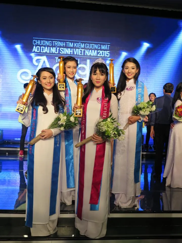 Phạm Ngọc Phương Anh đăng quang Miss Áo dài nữ sinh Việt Nam 2015 ảnh 2