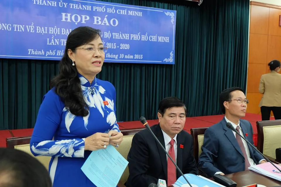 Nội dung họp báo sau Đại hội Đảng bộ TP.HCM ảnh 5