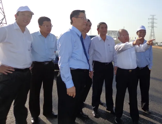 Chùm ảnh: Thông cầu Rạch Chiếc mới nối dài thêm vành đai 2 ảnh 9 Chùm ảnh: Thông cầu Rạch Chiếc mới nối dài thêm vành đai 2 ảnh 9