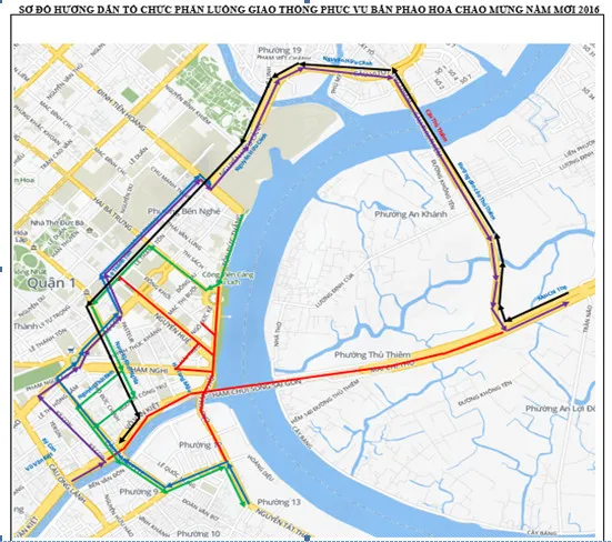 Điểm giữ xe, đường đi chơi tết như thế nào? ảnh 3
