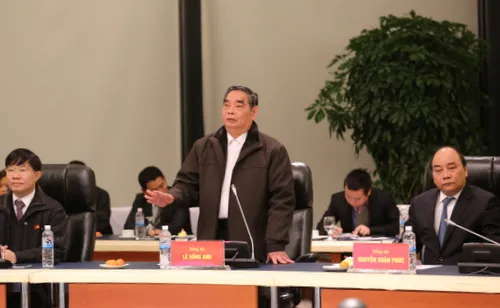 Thường trực Ban Bí thư Lê Hồng Anh chủ trì cuộc họp rà soát công việc. Ảnh: VGP/Nguyên Linh Thường trực Ban Bí thư Lê Hồng Anh chủ trì cuộc họp rà soát công việc. Ảnh: VGP/Nguyên Linh