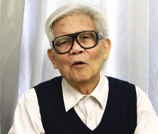 Giáo sư Đào Xuân Sâm - Ảnh: V.V.T. Giáo sư Đào Xuân Sâm - Ảnh: V.V.T.