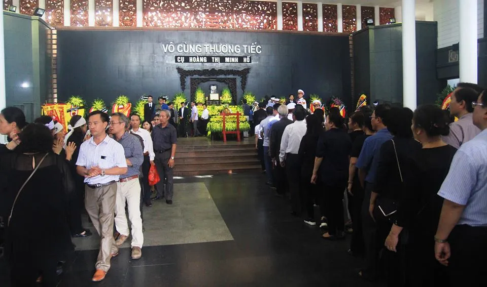 Lễ tang cụ Hoàng Thị Minh Hồ theo nghi thức cấp cao ảnh 6