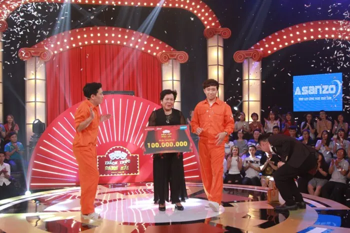 Giải thưởng đầu tiên 100 triệu đồng của Thách thức danh hài mùa 4 