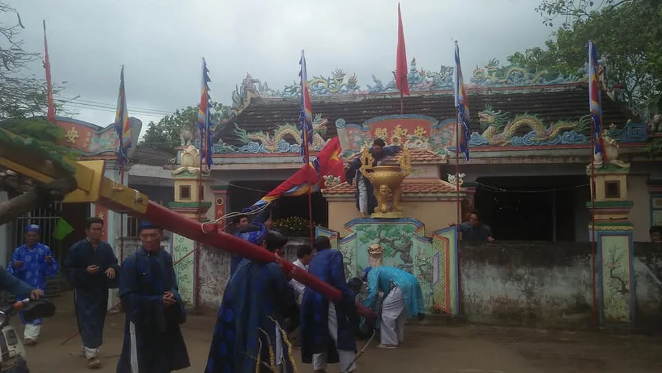 Thiêng liêng lễ dựng cây nêu ngày tết trên đảo Lý Sơn ảnh 2 Thiêng liêng lễ dựng cây nêu ngày tết trên đảo Lý Sơn ảnh 2