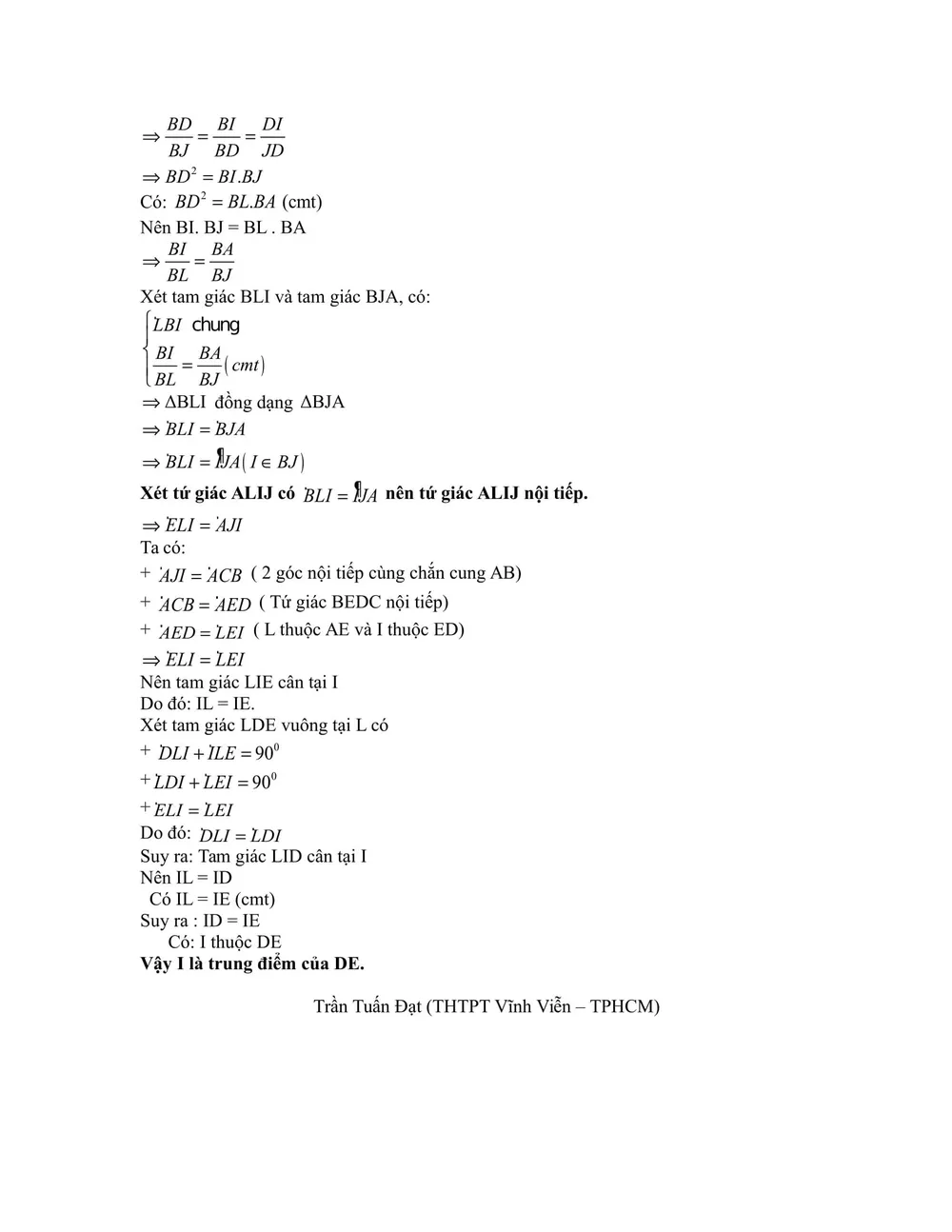 Gợi ý giải đề thi môn Toán lớp 10 tại TP.HCM ảnh 5