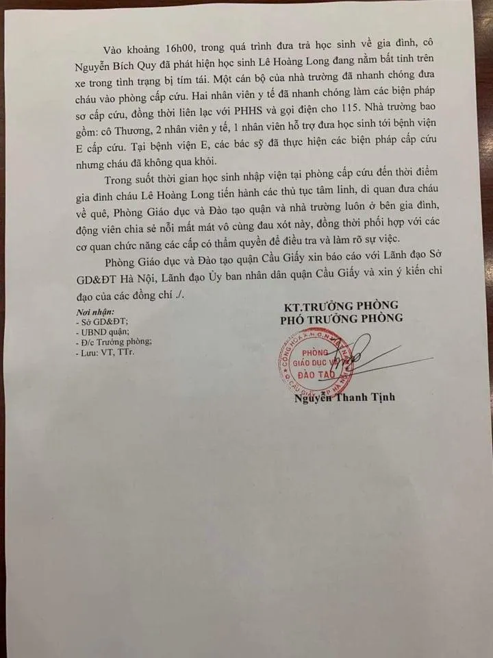 Vụ trường Gateway: Sẽ khởi tố bị can khi có đủ tài liệu! ảnh 6