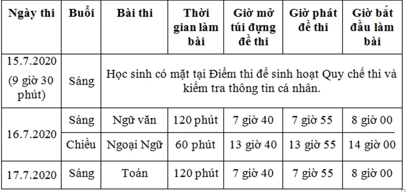 TP.HCM: Hơn 82.000 thí sinh bắt đầu cuộc đua vào lớp 10 ảnh 7 TP.HCM: Hơn 82.000 thí sinh bắt đầu cuộc đua vào lớp 10 ảnh 7