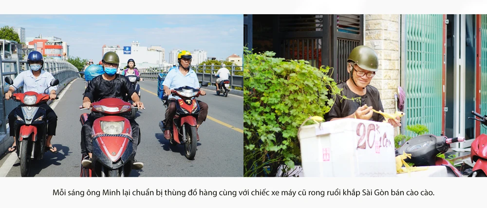 Họa sĩ già bán cào cào chở tuổi thơ đi khắp Sài Gòn ảnh 3