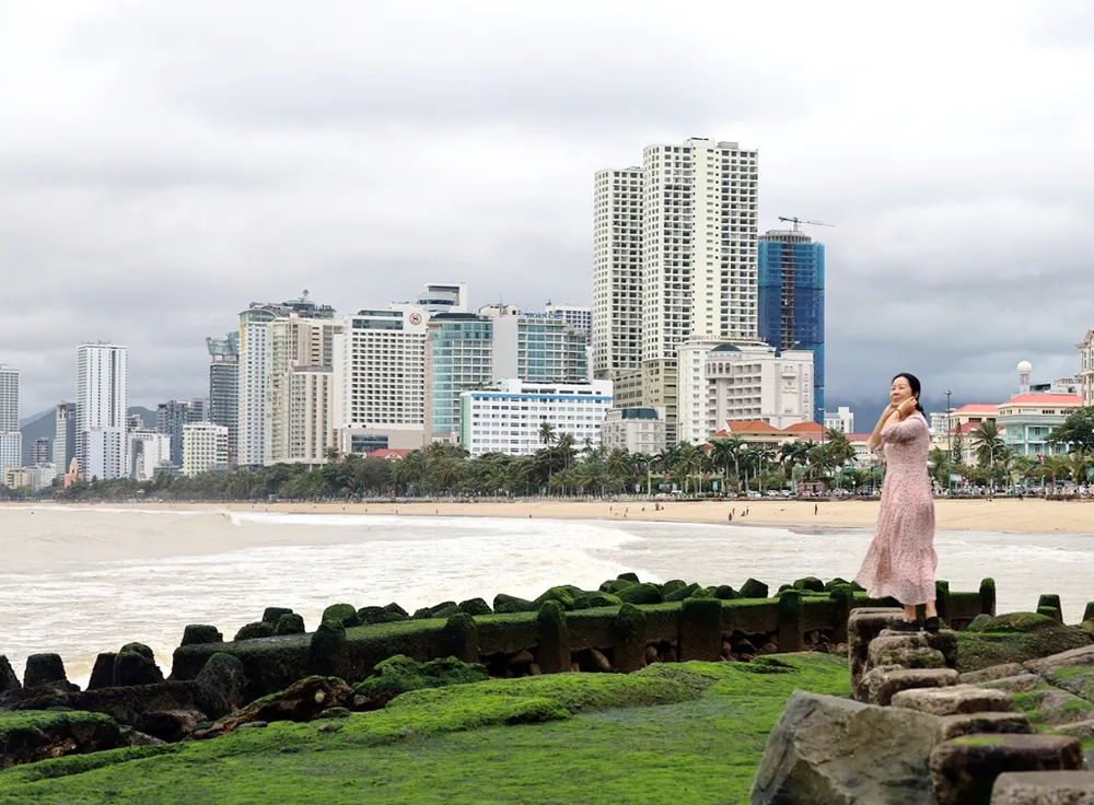 Ngắm rêu mướt xanh kỳ thú trên biển Nha Trang ảnh 6 Ngắm rêu mướt xanh kỳ thú trên biển Nha Trang ảnh 6