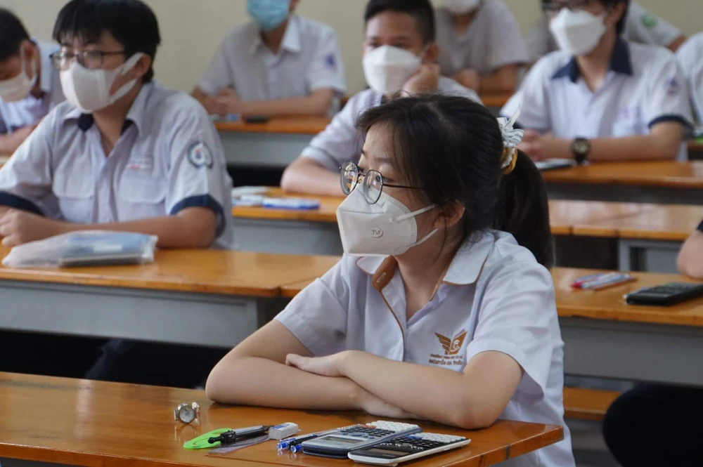Năm đầu tiên trường thay đổi hoàn toàn phương thức tuyển sinh. Ảnh: CTV Năm đầu tiên trường thay đổi hoàn toàn phương thức tuyển sinh. Ảnh: CTV