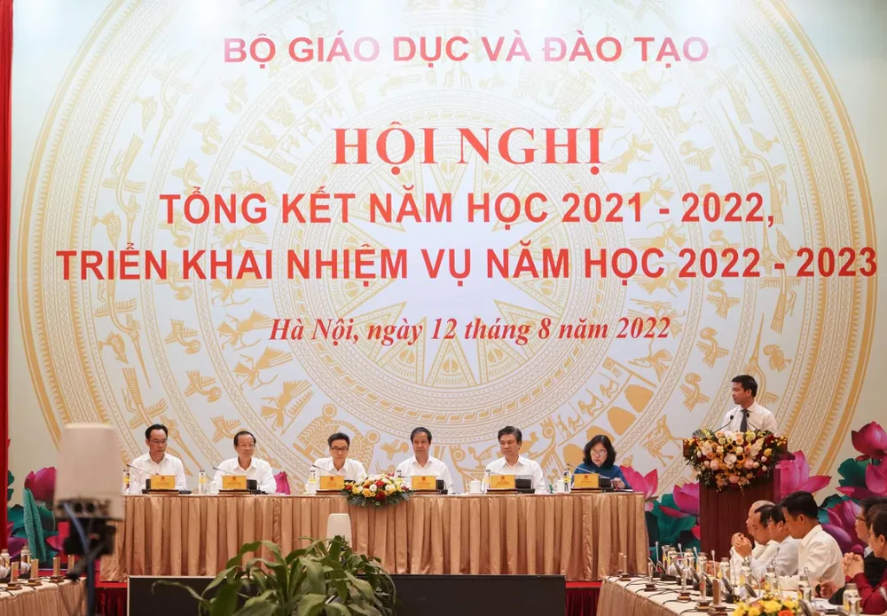 Hội nghị khai mạc tại Trung tâm Hội nghị quốc gia. Ảnh: PHI HÙNG