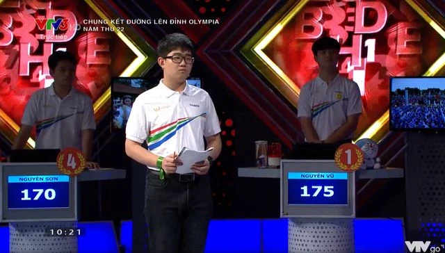 Thí sinh Võ Nguyên Sơn.