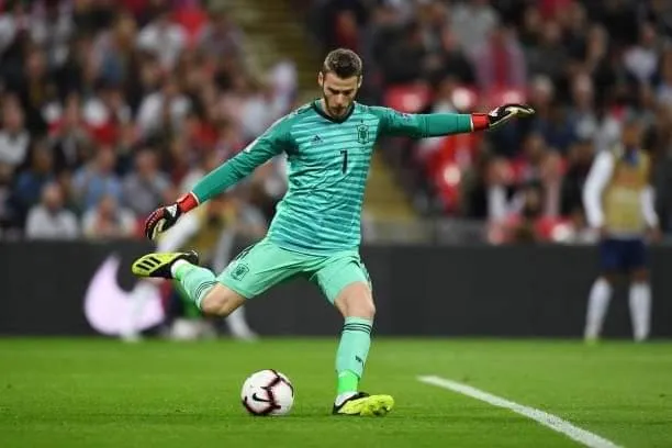 De Gea tiếp tục bị HLV Enrique ngó lơ. Ảnh: GETTY