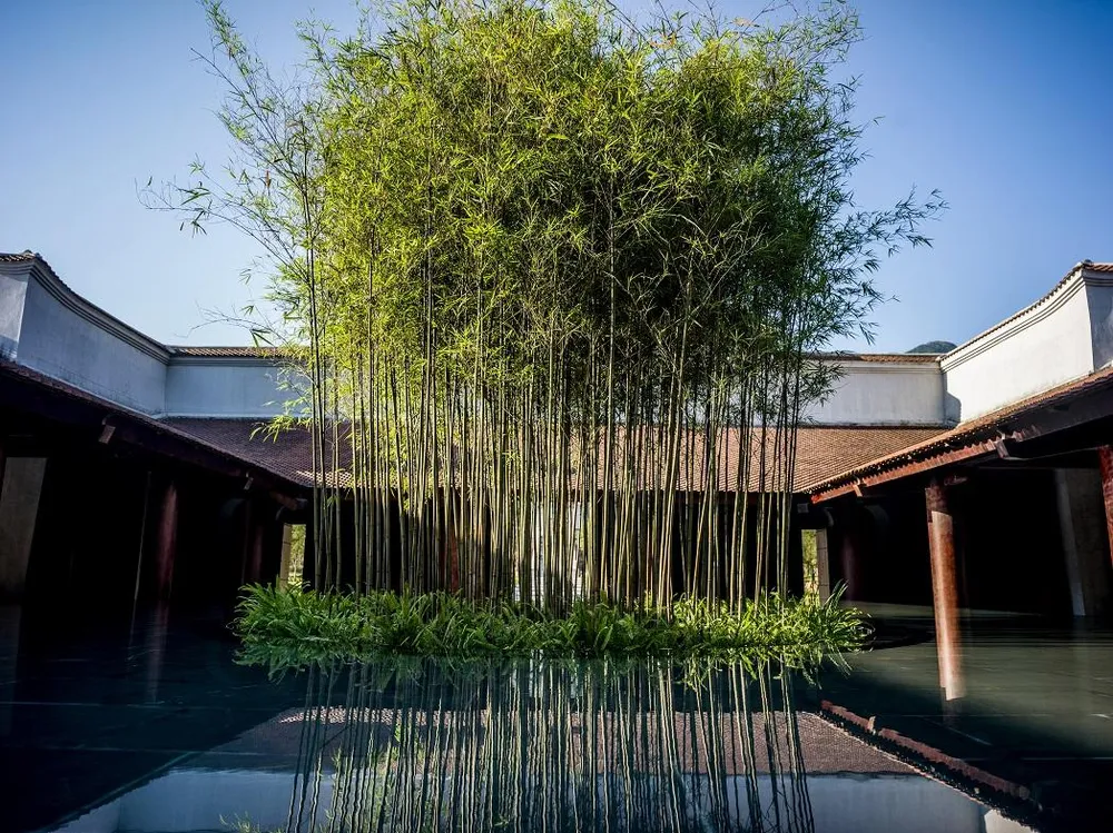 Một góc Trung tâm văn hóa Trúc lâm. Ảnh: TL Một góc Trung tâm văn hóa Trúc lâm. Ảnh: TL