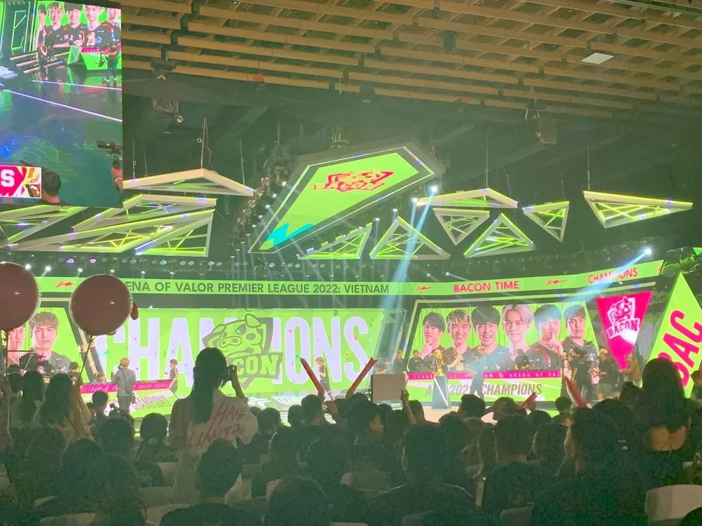 Bacon Time lên ngôi vô địch APL 2022. Ảnh: Minh Trí Bacon Time lên ngôi vô địch APL 2022. Ảnh: Minh Trí
