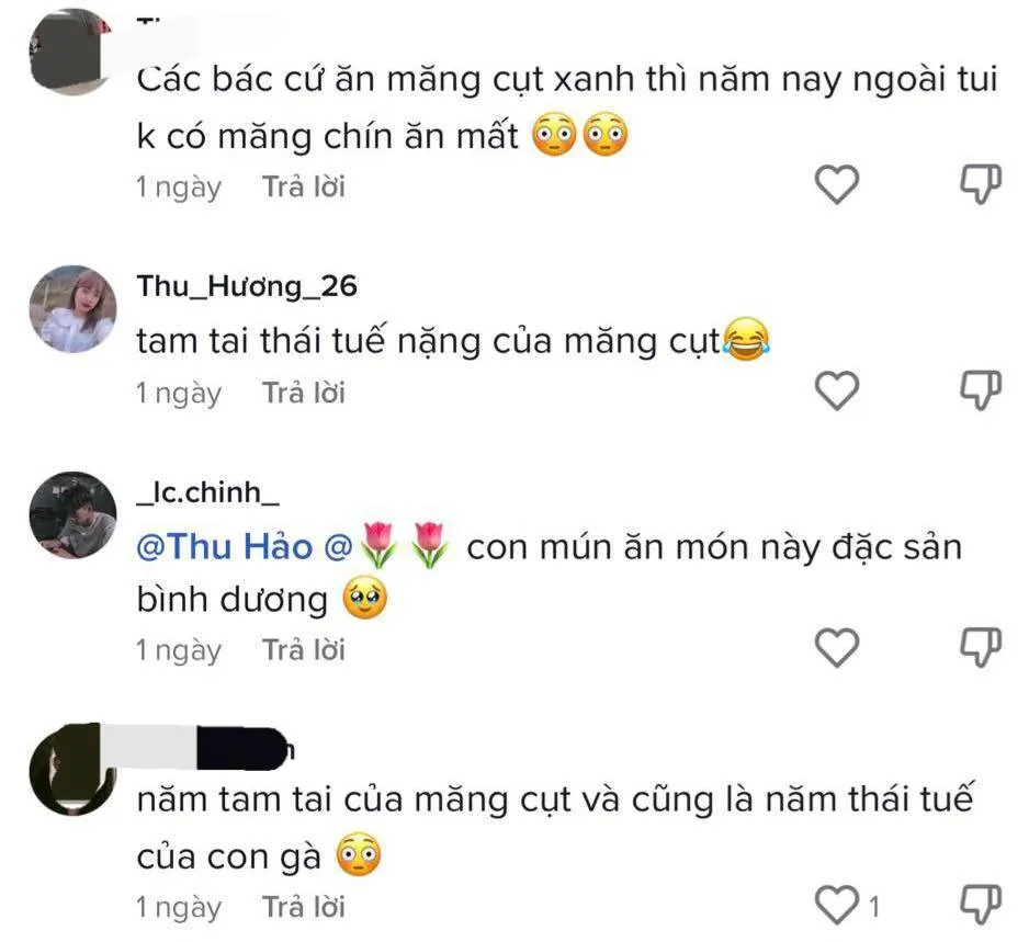 Một số bình luận vui vui của cư dân mạng về món gỏi gà măng cụt Một số bình luận vui vui của cư dân mạng về món gỏi gà măng cụt