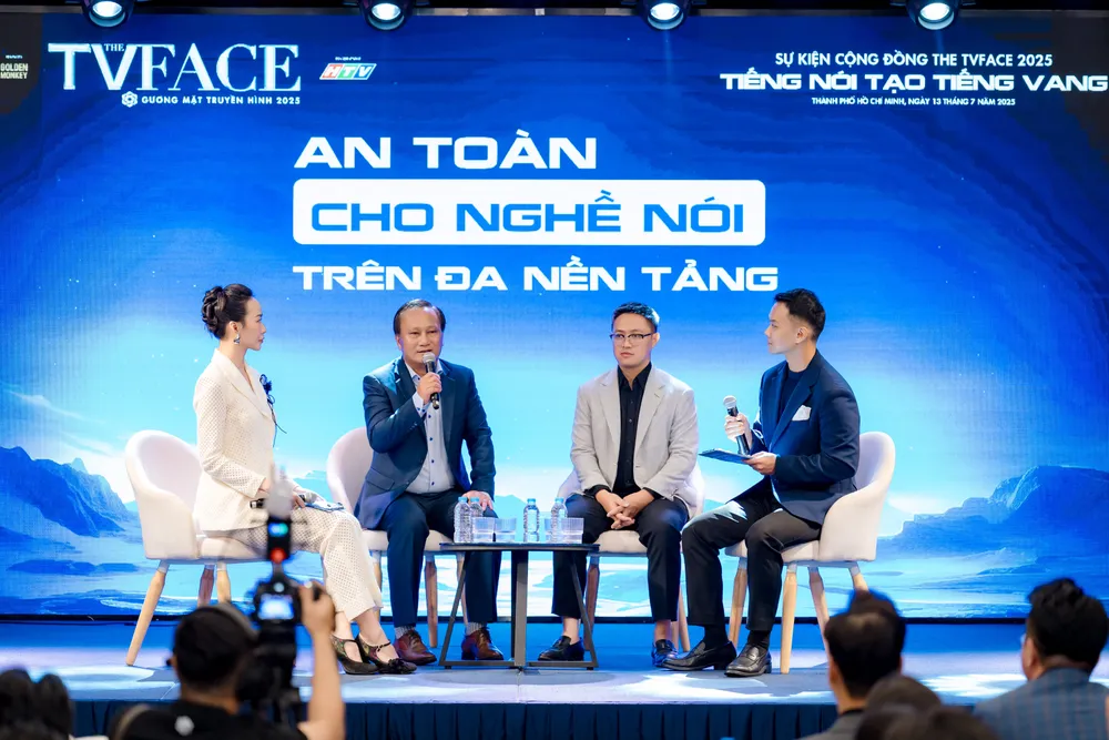 Luật sư Hà Hải trao đổi tại Diễn đàn. Ảnh: BTC người làm nghề 'nói'