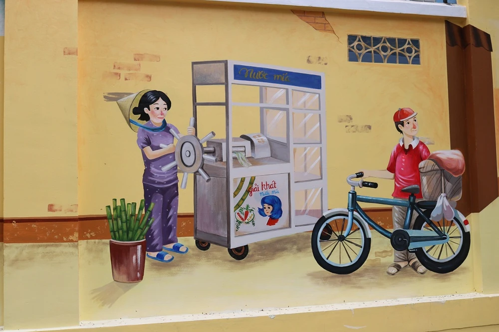 Xe nước mía giải khát cũng quen thuộc lắm chứ.