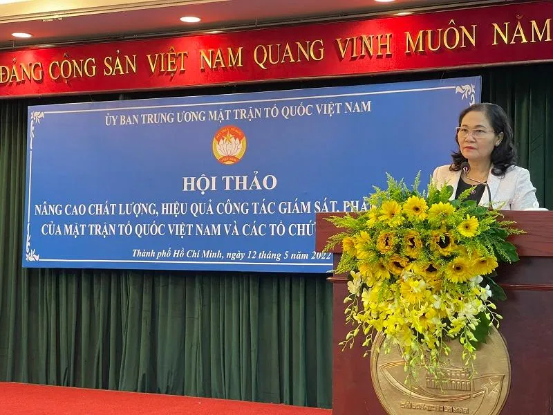 Chủ tịch HĐND TP.HCM Nguyễn Thị Lệ cho biết Ban Thường vụ Thành uỷ TP đã ban hành Chỉ thị 13/2021 về lãnh đạo thực hiện Đề án 06 liên quan đến nội dung này. Ảnh: THANH TUYỀN Chủ tịch HĐND TP.HCM Nguyễn Thị Lệ cho biết Ban Thường vụ Thành uỷ TP đã ban hành Chỉ thị 13/2021 về lãnh đạo thực hiện Đề án 06 liên quan đến nội dung này. Ảnh: THANH TUYỀN