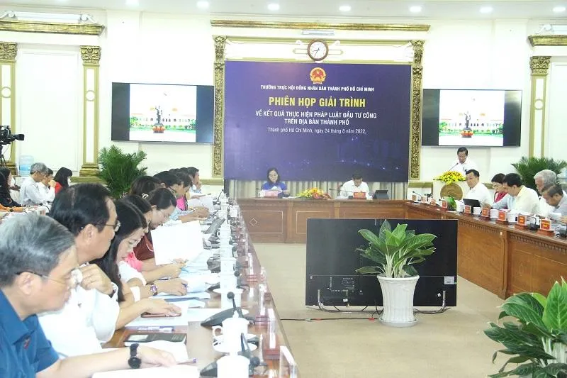 HĐND TP.HCM yêu cầu giải trình rõ vướng mắc về giải ngân vốn đầu tư công ảnh 2 HĐND TP.HCM yêu cầu giải trình rõ vướng mắc về giải ngân vốn đầu tư công ảnh 2