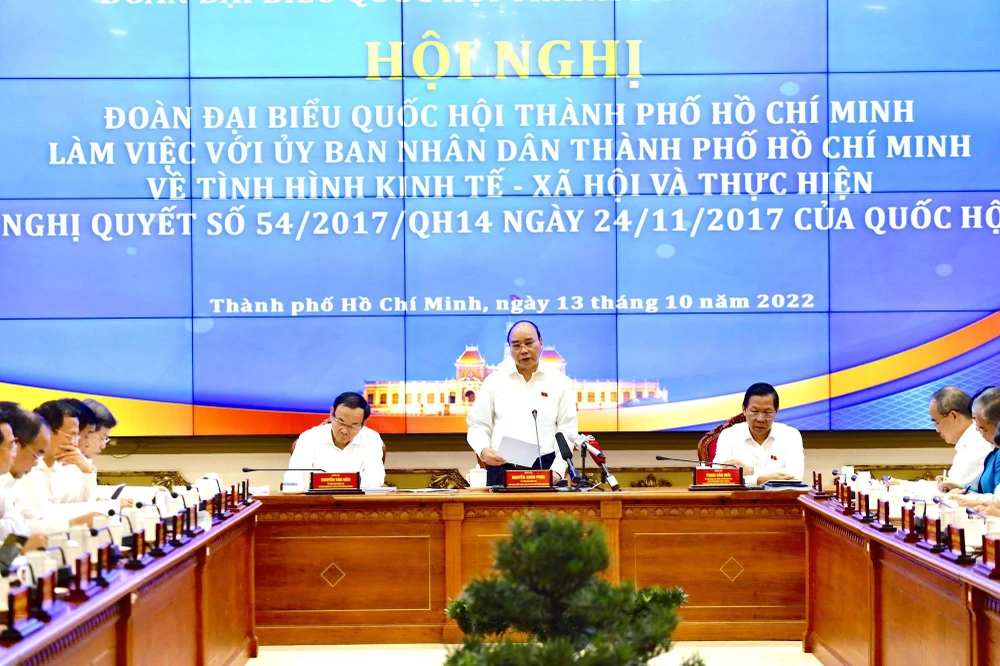 Viện trưởng Tối cao Lê Minh Trí: TP.HCM không xin tiền, nguồn lực mà chỉ xin cơ chế ảnh 1