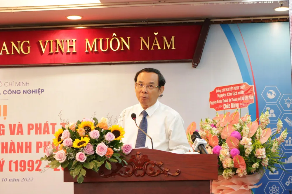 Bí thư Nguyễn Văn Nên: Nhìn ra thế giới để định vị phát triển công nghiệp tại TP.HCM ảnh 1 Bí thư Nguyễn Văn Nên: Nhìn ra thế giới để định vị phát triển công nghiệp tại TP.HCM ảnh 1