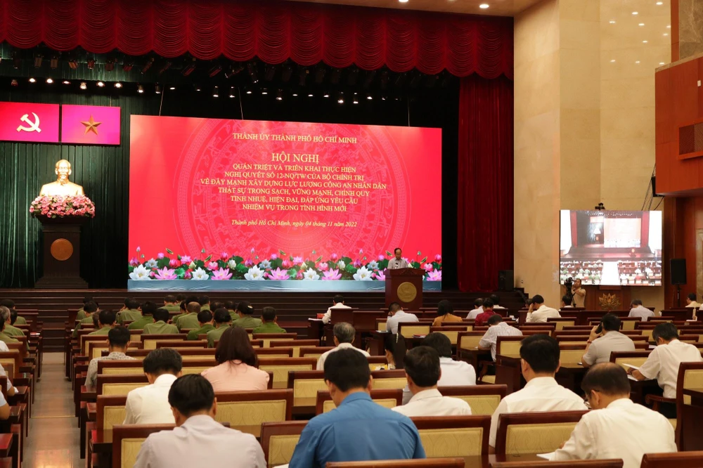 Bí thư Nguyễn Văn Nên: Xây dựng văn hóa liêm chính, giữ gìn hình ảnh đẹp của lực lượng CAND ảnh 1