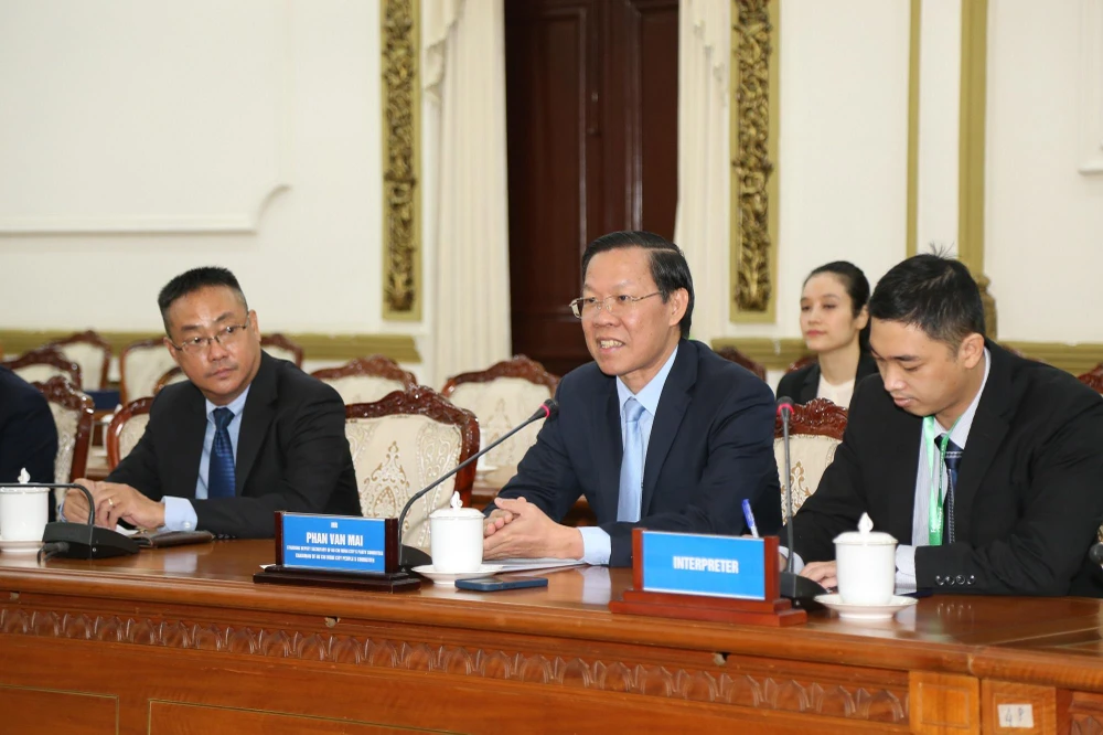 Chủ tịch TP.HCM tiếp Thống đốc tỉnh Entre Rios, Cộng hòa Argentina ảnh 2