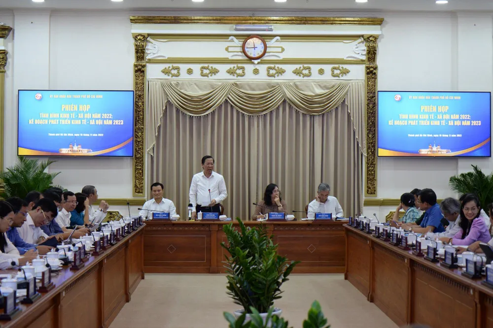 TP.HCM phân nhóm để thúc đẩy công việc, tạo đà phát triển kinh tế năm 2023 ảnh 1