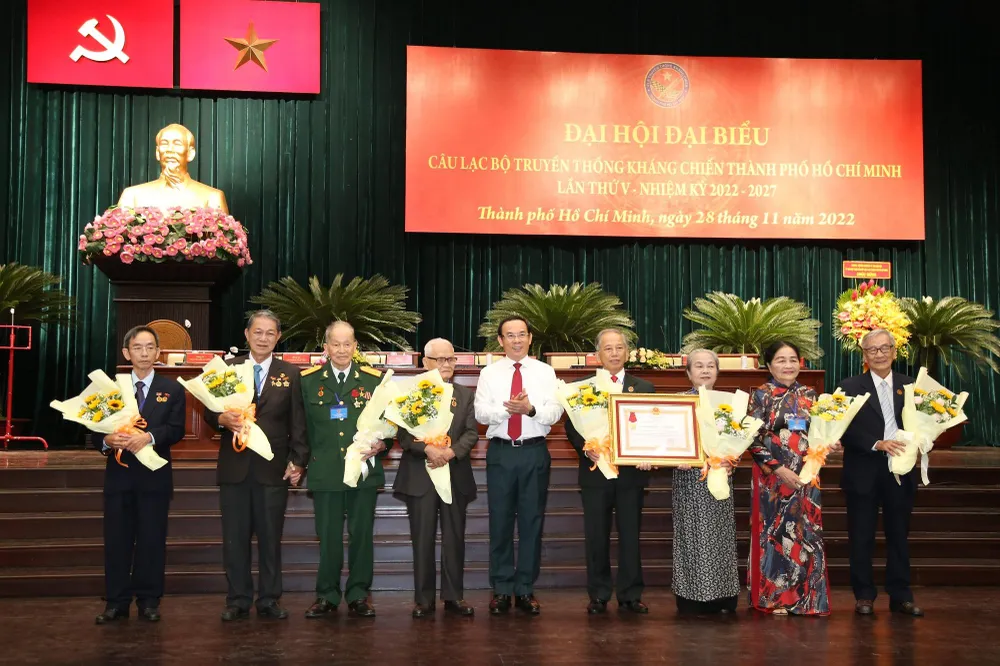 Bí thư Thành ủy mong CLB Truyền thống kháng chiến TP.HCM góp ý các chủ trương lớn ảnh 2