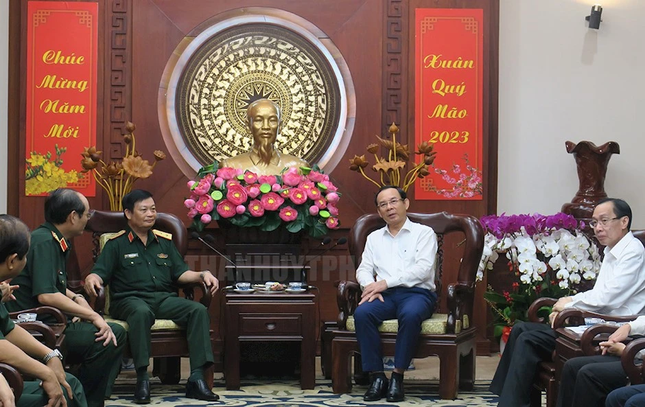 Quân khu 7 cần chủ động đề ra các kế hoạch, không để bị động ảnh 1 Quân khu 7 cần chủ động đề ra các kế hoạch, không để bị động ảnh 1