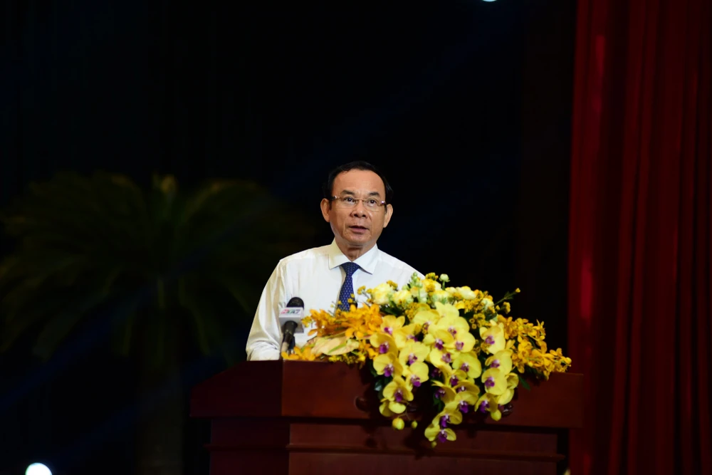Bí thư Nguyễn Văn Nên: TP.HCM không đổ lỗi việc suy giảm tăng trưởng kinh tế ảnh 2