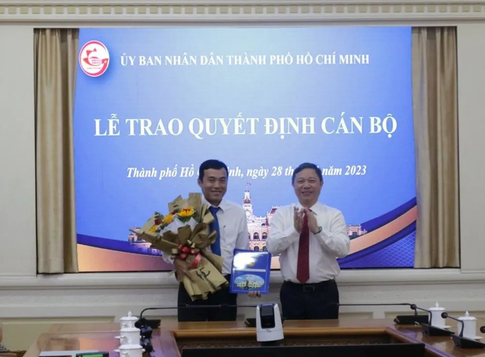 Ông Võ Minh Thành làm Phó giám đốc Sở TT&TT TP.HCM ảnh 1