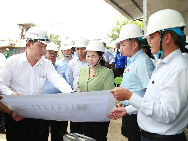 Chủ tịch HĐND TP.HCM Nguyễn Thị Lệ giám sát các dự án tại TP.HCM. Ảnh: THANH TUYỀN plo-dau-tu-cong-5132-125.jpg